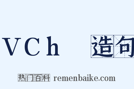 VCh₀造句是什么意思的图片